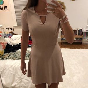 pink h&m dress